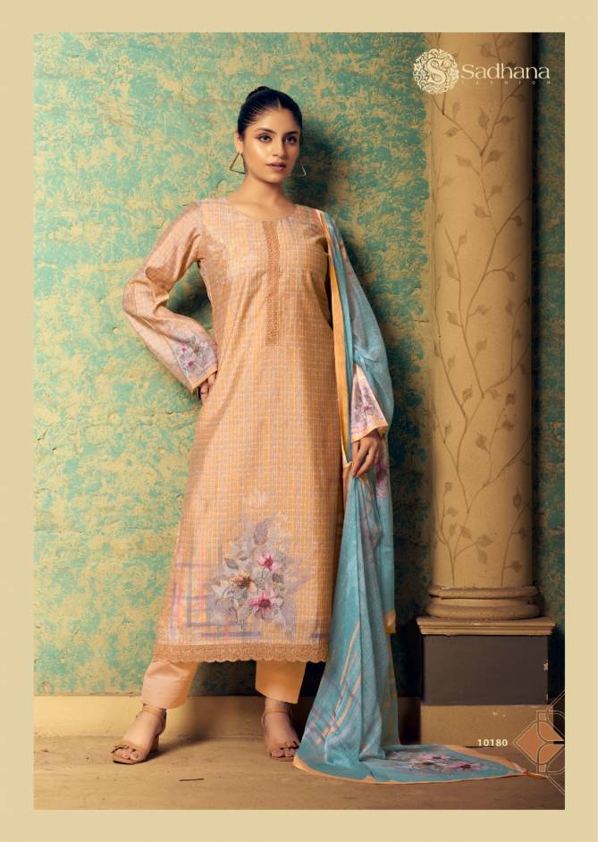 Ahaana By Sadhana Muslin Silk Digital Printed Salwar Kameez Wholesale Price In Surat